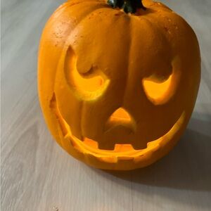 Gemmy Light Up Battery Halloween 5.5” Pumpkin Jack O Lanterns Tested Works